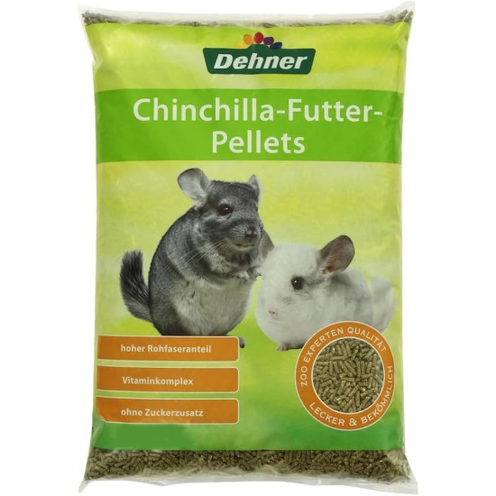 Dehner Lieblinge Rodent Food, Chinchilla Food, Pellet Shape, for Healthy Digestion, 5 kg Dehner Lieblinge Rodent Food, Chinchilla Food, Pellet Shape, for Healthy Digestion, 5 kg