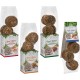 Dehner Natura Premium Hedgehog Food, Hedgehog Snack, Protein Biscuits, Supplementary Food for Hedgehogs, Protein Rich / Species-Appropriate, Mix of Different Varieties, 4 x 120 g (450 g)