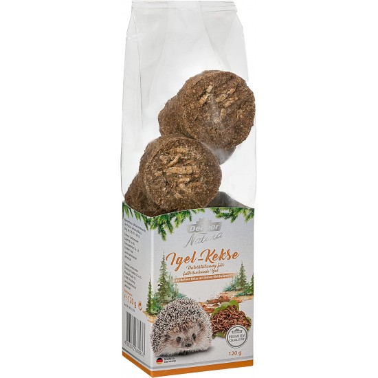 Dehner Natura Premium Hedgehog Snack, Protein Rich Hedgehog Food, Protein Biscuits in Various Varieties, 450 g Dehner Natura Premium Hedgehog Snack, Protein Rich Hedgehog Food, Protein Biscuits in Various Varieties, 450 g