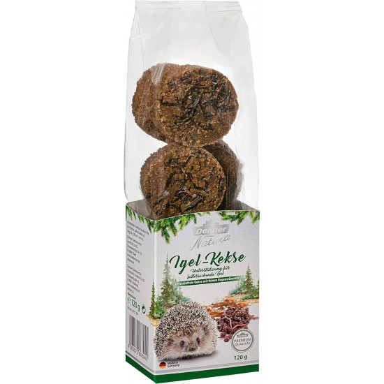Dehner Natura Premium Hedgehog Snack, Protein Rich Hedgehog Food, Protein Biscuits in Various Varieties, 450 g Dehner Natura Premium Hedgehog Snack, Protein Rich Hedgehog Food, Protein Biscuits in Various Varieties, 450 g