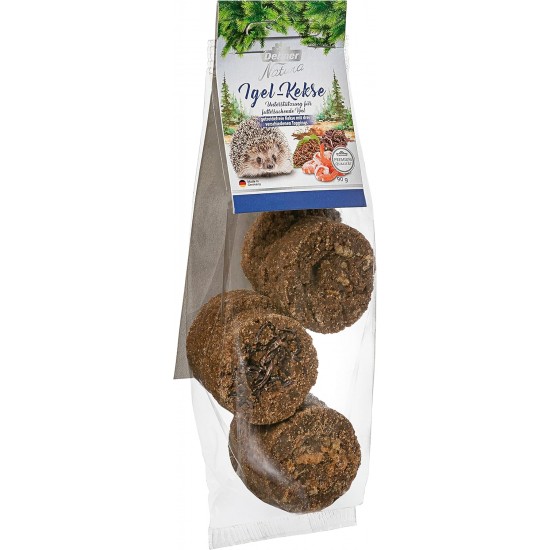 Dehner Natura Premium Hedgehog Snack, Protein Rich Hedgehog Food, Protein Biscuits in Various Varieties, 450 g Dehner Natura Premium Hedgehog Snack, Protein Rich Hedgehog Food, Protein Biscuits in Various Varieties, 450 g