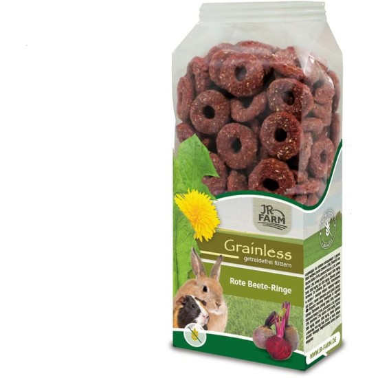 JR FARM Grainless Beetroot Rings 100g JR FARM Grainless Beetroot Rings 100g