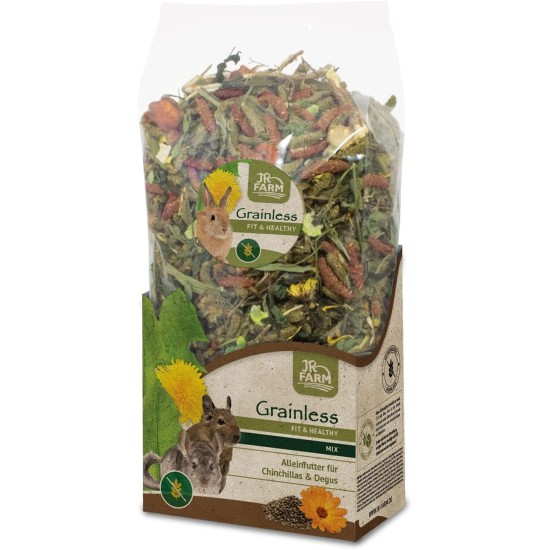 JR FARM Grainless Health Mix Chin & Deg 600 g JR FARM Grainless Health Mix Chin & Deg 600 g