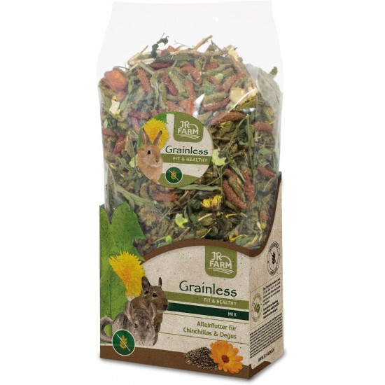 JR FARM Grainless Health Mix Chin & Deg 600 g JR FARM Grainless Health Mix Chin & Deg 600 g