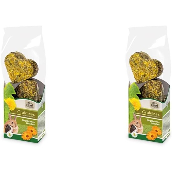 JR FARM Grainless Marigold Hearts 7 Pieces = 105g JR FARM Grainless Marigold Hearts 7 Pieces = 105g