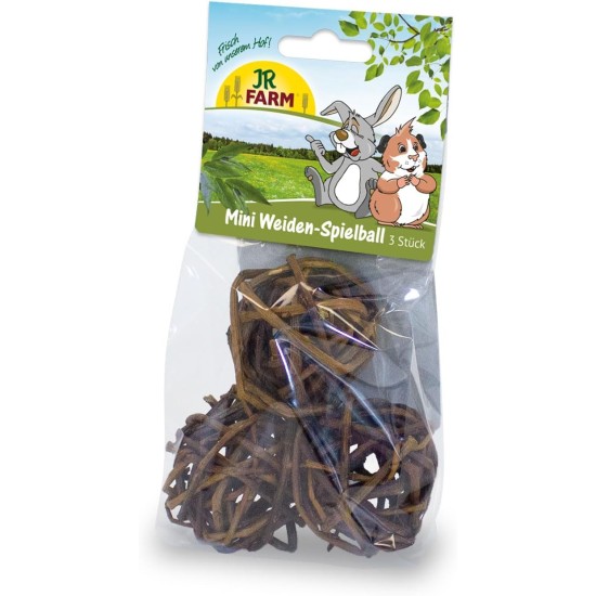 JR FARM 'Mr. Woodf Mini Wicker Ball JR FARM 'Mr. Woodf Mini Wicker Ball