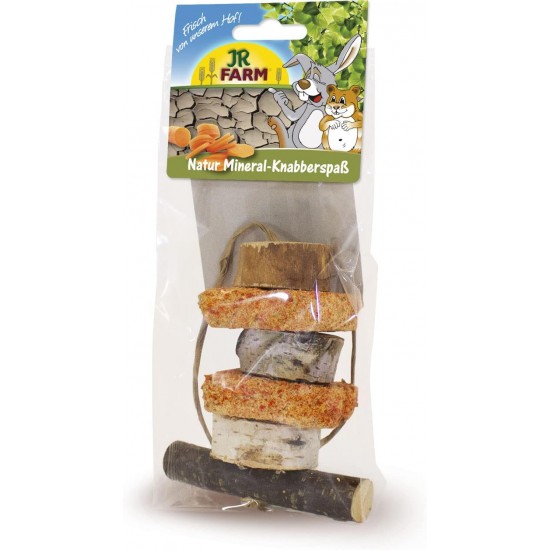 JR FARM Natural Mineral Nibbling Fun 250 g JR FARM Natural Mineral Nibbling Fun 250 g