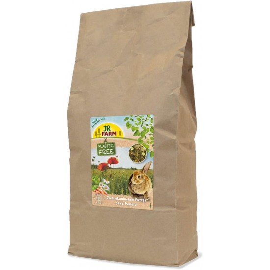 JR FARM PlasticFree Dwarf Rabbit or Pellets 2 kg
