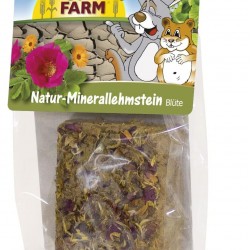 JR Farm Nibble Block with Flowers - 100g