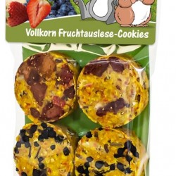 JR Farm Wholemeal Fruit Selection Cookies - Saver Pack: 2 x 8 pieces