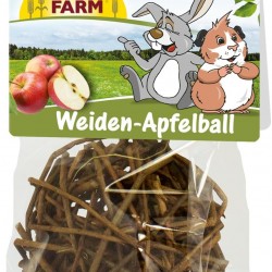 Mr. Woodfield Willow-Apple Ball for Guinea Pigs, Rats, Hamsters, etc.