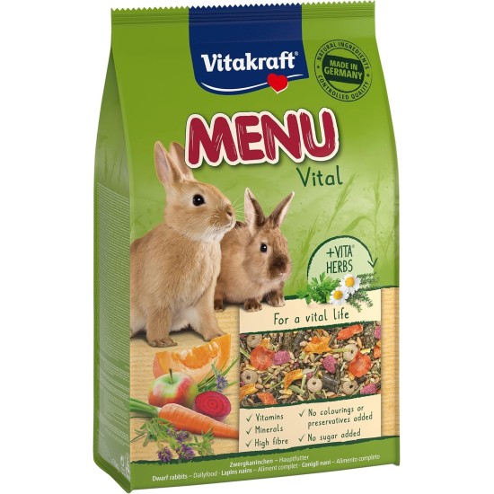 Vitakraft Complete food for dwarf rabbits Vitakraft Complete food for dwarf rabbits