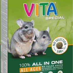 Vitakraft Vita Special All in One Main Food for Chinchillas, 600 Gram Pack (600 g)