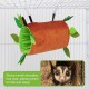 5 Piece Hamster Hammock Set for Sugar Glider - Cage Accessories and Toys for Small Animals Includes Hammock, Hideout, Tunnel, Swing - Ideal for Small Hamsters, Gerbils and Sugar Gliders 5 Piece Hamster Hammock Set for Sugar Glider - Cage Accessories and Toys for Small Animals Includes Hammock, Hideout, Tunnel, Swing - Ideal for Small Hamsters, Gerbils and Sugar Gliders