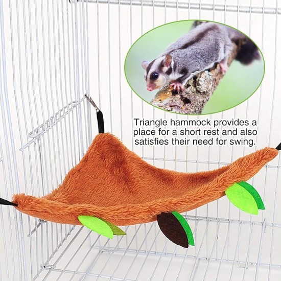 5 Piece Hamster Hammock Set for Sugar Glider - Cage Accessories and Toys for Small Animals Includes Hammock, Hideout, Tunnel, Swing - Ideal for Small Hamsters, Gerbils and Sugar Gliders 5 Piece Hamster Hammock Set for Sugar Glider - Cage Accessories and Toys for Small Animals Includes Hammock, Hideout, Tunnel, Swing - Ideal for Small Hamsters, Gerbils and Sugar Gliders