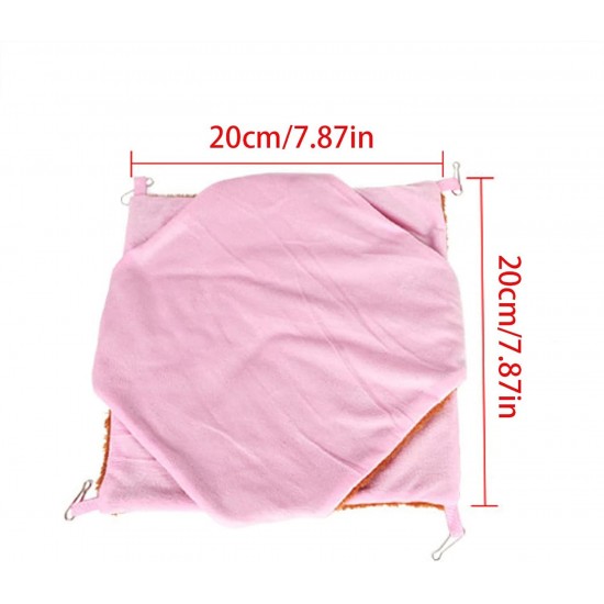 AWYY Zeaying033 Hammock for Pet Cages, Hamster Hanging Bed, Small Animal Hammock, Hamster Cage Hammock, Pet Hammock for Small Animals Hamster Playing and Sleeping AWYY Zeaying033 Hammock for Pet Cages, Hamster Hanging Bed, Small Animal Hammock, Hamster Cage Hammock, Pet Hammock for Small Animals Hamster Playing and Sleeping