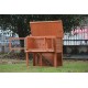 BB-36-DDU 2-Tier Double Decker Rabbit/Guinea Pig Hutch with Sliding Tray - Red BB-36-DDU 2-Tier Double Decker Rabbit/Guinea Pig Hutch with Sliding Tray - Red