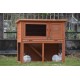 BB-36-DDU 2-Tier Double Decker Rabbit/Guinea Pig Hutch with Sliding Tray - Red BB-36-DDU 2-Tier Double Decker Rabbit/Guinea Pig Hutch with Sliding Tray - Red