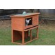 BB-36-DDU 2-Tier Double Decker Rabbit/Guinea Pig Hutch with Sliding Tray - Red BB-36-DDU 2-Tier Double Decker Rabbit/Guinea Pig Hutch with Sliding Tray - Red