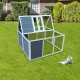 BUNNY BUSINESS 4ft Fully Folding Rabbit Enclosure - Grey BUNNY BUSINESS 4ft Fully Folding Rabbit Enclosure - Grey