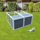BUNNY BUSINESS 4ft Fully Folding Rabbit Enclosure - Grey BUNNY BUSINESS 4ft Fully Folding Rabbit Enclosure - Grey