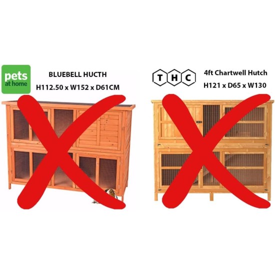 BUNNY BUSINESS Moisture Resistant Rabbit Hutch Covers, 48 Inch Universal Double Decker Hutch Cover for Rabbit Hutches, Dustproof, for Rabbits, Guinea Pigs, Rabbit Cage BUNNY BUSINESS Moisture Resistant Rabbit Hutch Covers, 48 Inch Universal Double Decker Hutch Cover for Rabbit Hutches, Dustproof, for Rabbits, Guinea Pigs, Rabbit Cage