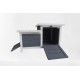 BUNNY BUSINESS Wooden Rabbit and Guinea Pig Shelter, Rabbit Hutch and Runs, 50 x 42 x 43 cm, Grey BUNNY BUSINESS Wooden Rabbit and Guinea Pig Shelter, Rabbit Hutch and Runs, 50 x 42 x 43 cm, Grey