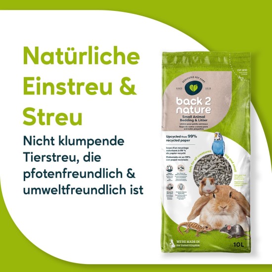 Back 2 Nature Small Animal Bedding - 30 L Back 2 Nature Small Animal Bedding - 30 L