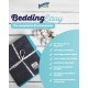 Bedding Easy Turquoise - Washable PIPI Pads for Guinea Pigs, Rabbits - Small Animal Blanket - Soft Fleece & Absorbent Molton - Hypoallergenic