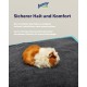 Bedding Easy Turquoise - Washable PIPI Pads for Guinea Pigs, Rabbits - Small Animal Blanket - Soft Fleece & Absorbent Molton - Hypoallergenic