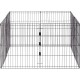 Beeztees Simi Rodent and Rabbit Playpen XL with Door 8 Panels Panel 58 x 62 cm Diameter 155 cm Beeztees Simi Rodent and Rabbit Playpen XL with Door 8 Panels Panel 58 x 62 cm Diameter 155 cm