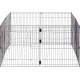 Beeztees Simi Rodent and Rabbit Playpen XL with Door 8 Panels Panel 58 x 62 cm Diameter 155 cm Beeztees Simi Rodent and Rabbit Playpen XL with Door 8 Panels Panel 58 x 62 cm Diameter 155 cm