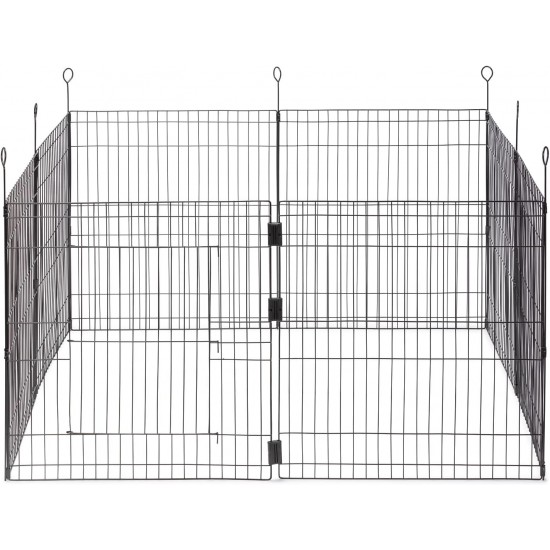 Beeztees Simi Rodent and Rabbit Playpen XL with Door 8 Panels Panel 58 x 62 cm Diameter 155 cm Beeztees Simi Rodent and Rabbit Playpen XL with Door 8 Panels Panel 58 x 62 cm Diameter 155 cm