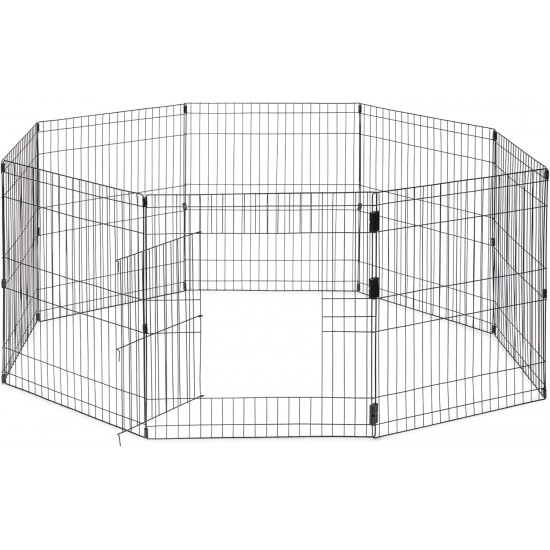 Beeztees Simi Rodent and Rabbit Playpen XL with Door 8 Panels Panel 58 x 62 cm Diameter 155 cm Beeztees Simi Rodent and Rabbit Playpen XL with Door 8 Panels Panel 58 x 62 cm Diameter 155 cm