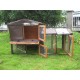 Bunny Business Rabbit Hutch Covers Over 20 Types Rabbit Hutch Cover (Rain), Brown Bunny Business Rabbit Hutch Covers Over 20 Types Rabbit Hutch Cover (Rain), Brown