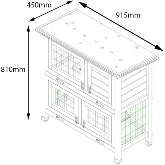 Bunny Business Rabbit Hutch Covers Over 20 Types Rabbit Hutch Cover (Rain), Brown Bunny Business Rabbit Hutch Covers Over 20 Types Rabbit Hutch Cover (Rain), Brown