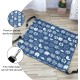 Butyeak Canvas Cat Hammock 50 x 40 cm, Double-Sided Pet Hammock, Adjustable Pet Hammock, Blue, Breathable Pet Cage Hammock, Hanging Small Animal Bed for Cats Small Dogs Butyeak Canvas Cat Hammock 50 x 40 cm, Double-Sided Pet Hammock, Adjustable Pet Hammock, Blue, Breathable Pet Cage Hammock, Hanging Small Animal Bed for Cats Small Dogs