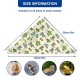 CQJ Bearded Dragon Hammock Swing for Hanging Reptile Bed Lounger with Cushion Hooks and Suction Cup for Large Small Bearded Dragons, Geckos, Lizards, Snakes (Blue, 19 x 13 inches)