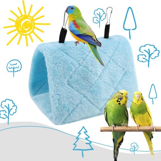 CQJ Bird Nest Cuddly Hut Soft Plush Hammock for Pets such as Hamsters, Parrots, Macaws, Budgies, Eclectopies, Parakeets, Cockatiels, Cockatoos and Love Birds (Pink) CQJ Bird Nest Cuddly Hut Soft Plush Hammock for Pets such as Hamsters, Parrots, Macaws, Budgies, Eclectopies, Parakeets, Cockatiels, Cockatoos and Love Birds (Pink)
