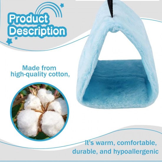 CQJ Bird Nest Cuddly Hut Soft Plush Hammock for Pets such as Hamsters, Parrots, Macaws, Budgies, Eclectopies, Parakeets, Cockatiels, Cockatoos and Love Birds (Pink) CQJ Bird Nest Cuddly Hut Soft Plush Hammock for Pets such as Hamsters, Parrots, Macaws, Budgies, Eclectopies, Parakeets, Cockatiels, Cockatoos and Love Birds (Pink)