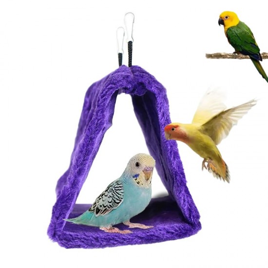 CQJ Bird Nest Cuddly Hut Soft Plush Hammock for Pets such as Hamsters, Parrots, Macaws, Budgies, Eclectopies, Parakeets, Cockatiels, Cockatoos and Love Birds (Pink) CQJ Bird Nest Cuddly Hut Soft Plush Hammock for Pets such as Hamsters, Parrots, Macaws, Budgies, Eclectopies, Parakeets, Cockatiels, Cockatoos and Love Birds (Pink)