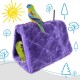 CQJ Bird Nest Cuddly Hut Soft Plush Hammock for Pets such as Hamsters, Parrots, Macaws, Budgies, Eclectopies, Parakeets, Cockatiels, Cockatoos and Love Birds (Pink) CQJ Bird Nest Cuddly Hut Soft Plush Hammock for Pets such as Hamsters, Parrots, Macaws, Budgies, Eclectopies, Parakeets, Cockatiels, Cockatoos and Love Birds (Pink)
