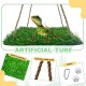 CQJ Reptile Hammock Swing Hanging Bed, PP Grass Pad, Portable Bird Swing Stand, Natural Swing Hanging Bed for Bearded Dragon, Leopard, Gecko, Lizard, Birds, Parrots (Round) CQJ Reptile Hammock Swing Hanging Bed, PP Grass Pad, Portable Bird Swing Stand, Natural Swing Hanging Bed for Bearded Dragon, Leopard, Gecko, Lizard, Birds, Parrots (Round)
