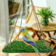 CQJ Reptile Hammock Swing Hanging Bed, PP Grass Pad, Portable Bird Swing Stand, Natural Swing Hanging Bed for Bearded Dragon, Leopard, Gecko, Lizard, Birds, Parrots (Round) CQJ Reptile Hammock Swing Hanging Bed, PP Grass Pad, Portable Bird Swing Stand, Natural Swing Hanging Bed for Bearded Dragon, Leopard, Gecko, Lizard, Birds, Parrots (Round)