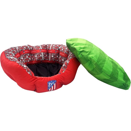 CYPBRANDS Atletico de Madrid BE-01S-ATL Pet Bed, Small, Multi-Colour CYPBRANDS Atletico de Madrid BE-01S-ATL Pet Bed, Small, Multi-Colour
