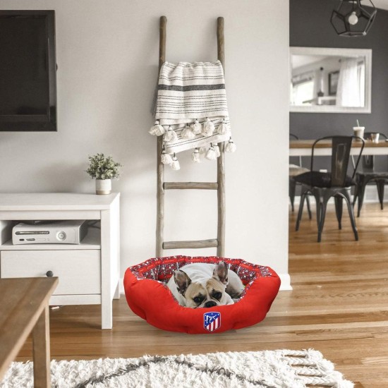 CYPBRANDS Atletico de Madrid BE-01S-ATL Pet Bed, Small, Multi-Colour CYPBRANDS Atletico de Madrid BE-01S-ATL Pet Bed, Small, Multi-Colour