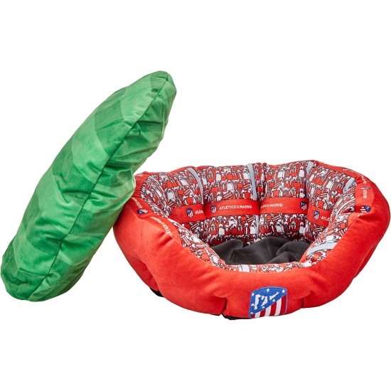CYPBRANDS Atletico de Madrid BE-01S-ATL Pet Bed, Small, Multi-Colour CYPBRANDS Atletico de Madrid BE-01S-ATL Pet Bed, Small, Multi-Colour