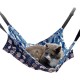 Canvas Cat Hammock, Hanging Cat Hammock, Pet Cage Hammock, Soft and Breathable, Recommended for Pets Under 6 kg, Suitable for Cats, Dogs, Rabbits, Hamsters etc. 50 x 40 cm Canvas Cat Hammock, Hanging Cat Hammock, Pet Cage Hammock, Soft and Breathable, Recommended for Pets Under 6 kg, Suitable for Cats, Dogs, Rabbits, Hamsters etc. 50 x 40 cm