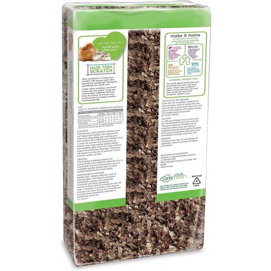 Carefresh Natural Animal Bedding, 14L for Small Mammals Carefresh Natural Animal Bedding, 14L for Small Mammals