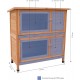 Dehner Original Rabbit Hutch with Thermal Insulation Dehner Original Rabbit Hutch with Thermal Insulation